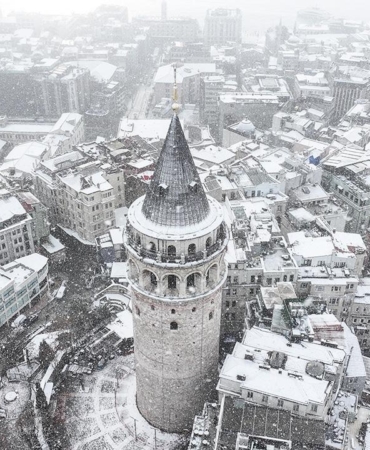 İstanbul'da ocak ayı kar yağışlı geçecek