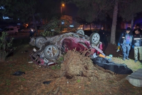 Karabük'te otomobil ağaca çarpıp devrildi: 1 ölü