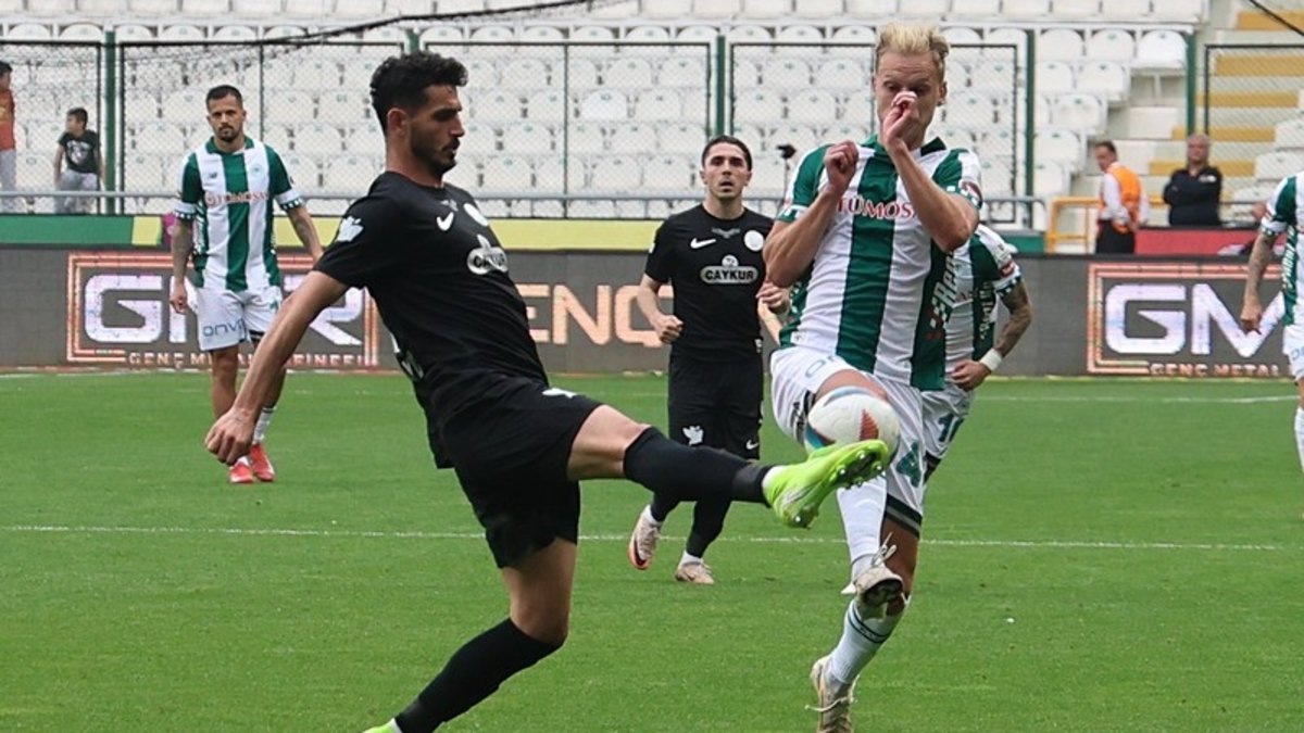 Konyaspor ile Rizespor puanları paylaştı!