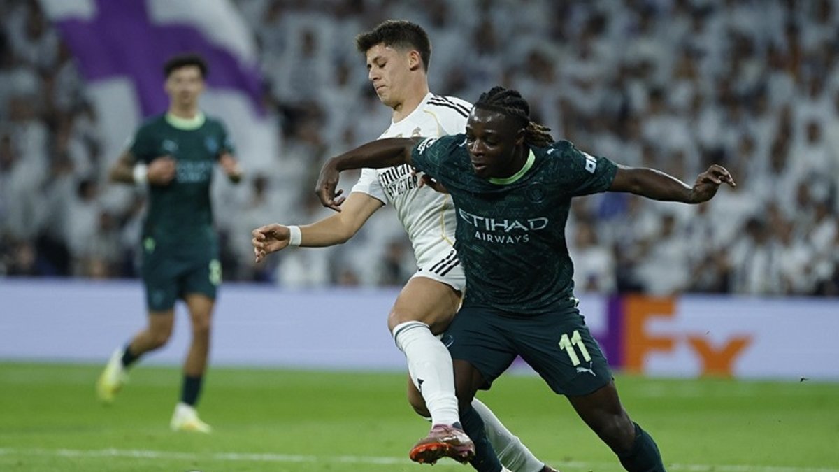 Manchester City Real Madrid deplasmanında 3 puanla döndü!