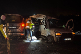 Mardin'de zincirleme trafik kazası: 3 ölü, 6 yaralı