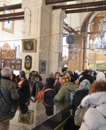 Mevlana Müzesi'nde Şebiarus yoğunluğu