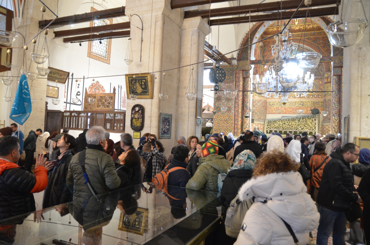 Mevlana Müzesi'nde Şebiarus yoğunluğu