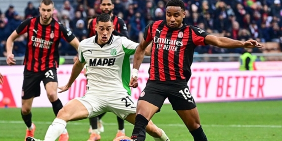 Milan, Sassuolo'ya evinde puan kaybetti!