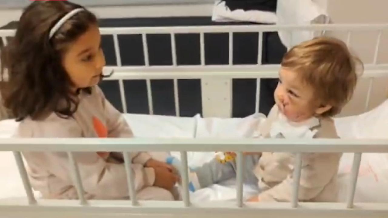 Pitbull saldırısının ardından ilk kavuşma: İki kardeş günler sonra buluştu