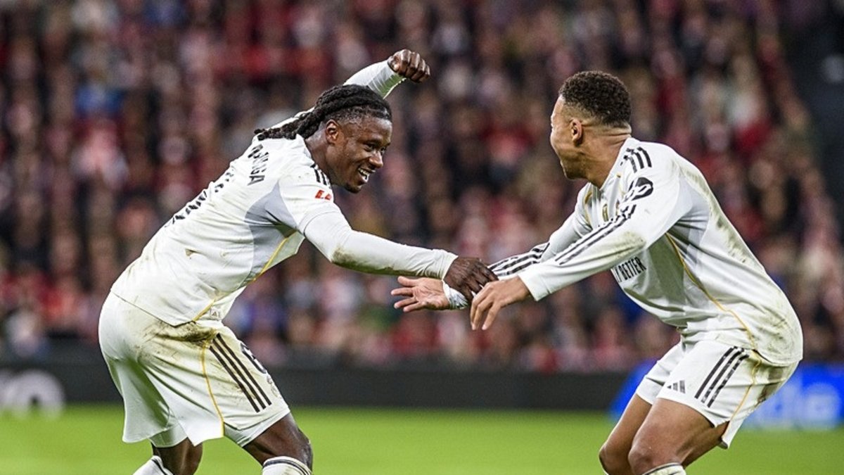 Real Madrid, Athletic Bilbao'yu deplasmanda mağlup etti!