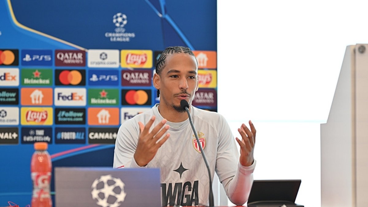 Şampiyonlar Ligi maçı öncesi Monaco’nun son antrenmanı basına açık yapıldı