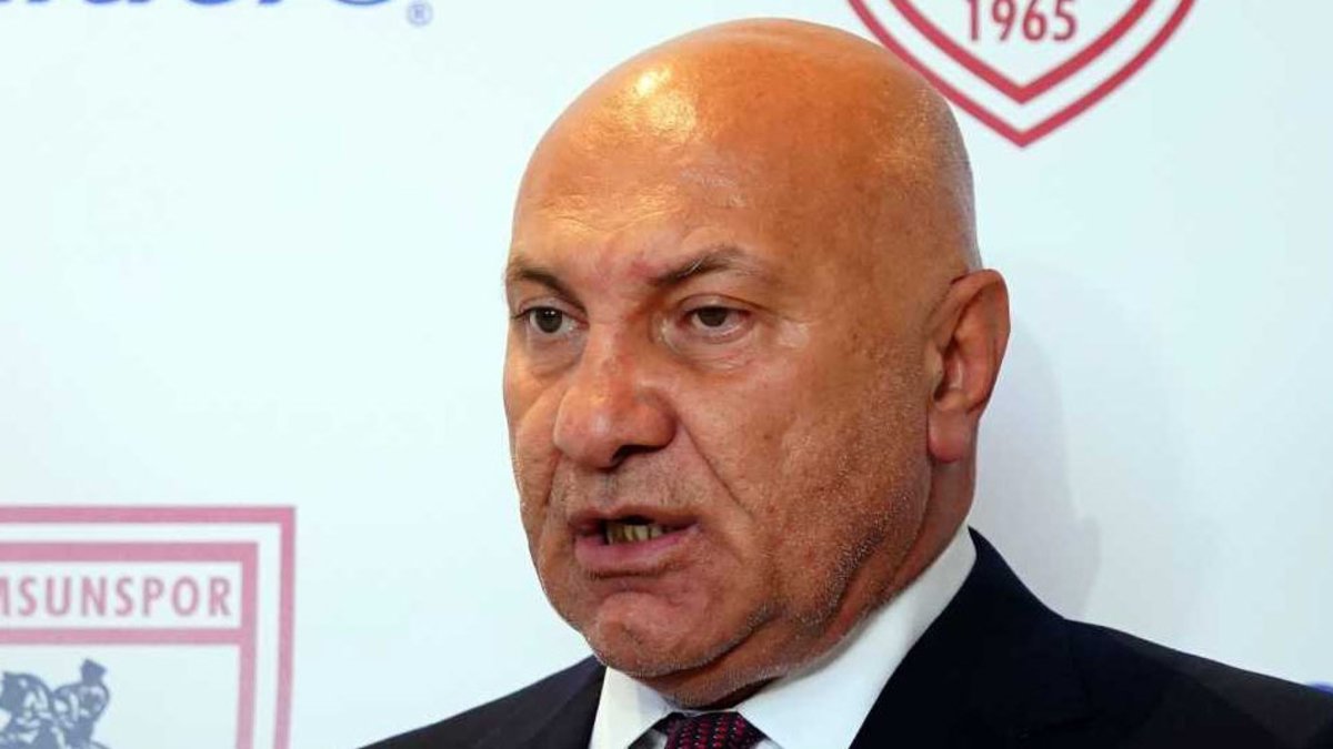 Samsunspor Başkanı Yüksel Yıldırım'dan büyük tepki!