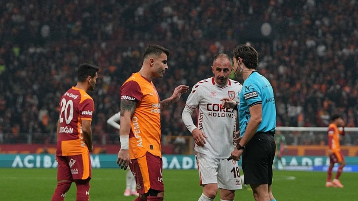 Samsunspor'dan olay paylaşım! "Bu da mı penaltı değil!?"