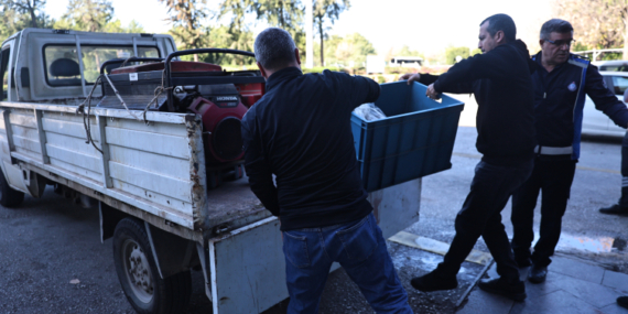 Soğuk zincire aykırı taşınan etler otobüs bagajından çıktı