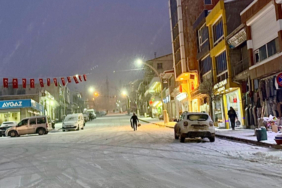 Van'ın yüksek kesimlerinde kar etkili oldu