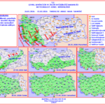 9 il için sarı uyarı: Sağanak ve fırtınaya dikkat
