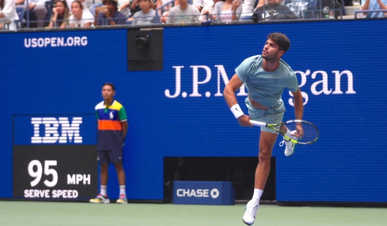 ABD Açık'ta tek erkekler şampiyonu Alcaraz