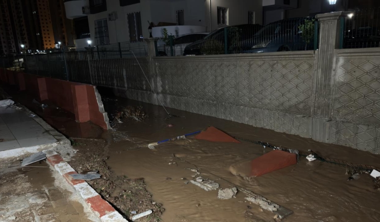 Adana'da sağanak etkili oldu