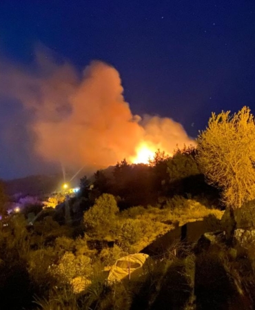 Antalya'da orman yangını