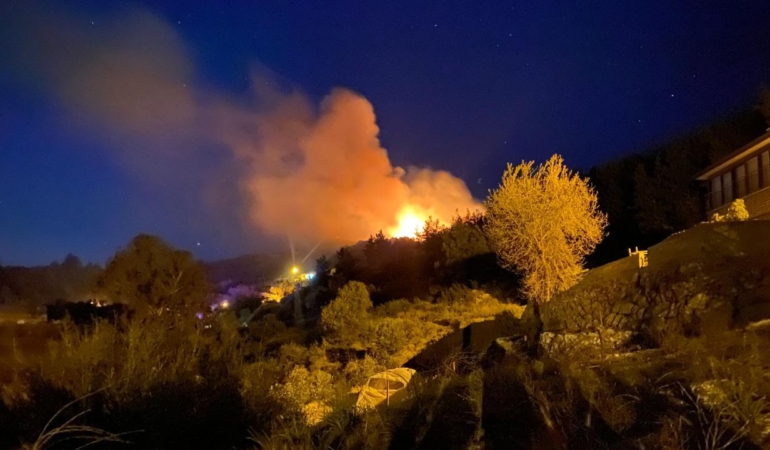 Antalya'da orman yangını
