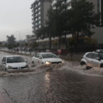 Antalya'da yollar göle döndü