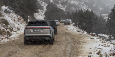 Antalya'nın yüksek kesimlerine kar yağdı