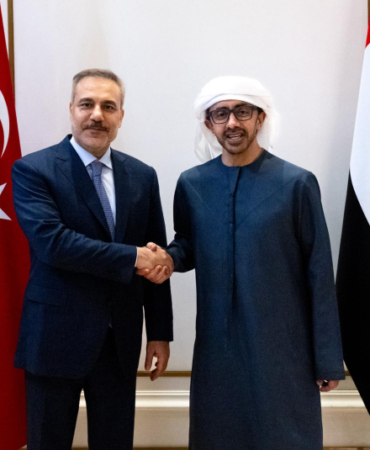 Bakan Fidan, BAE Devlet Başkanı Al Nahyan ile görüştü