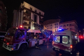 Bursa'da otel yangını