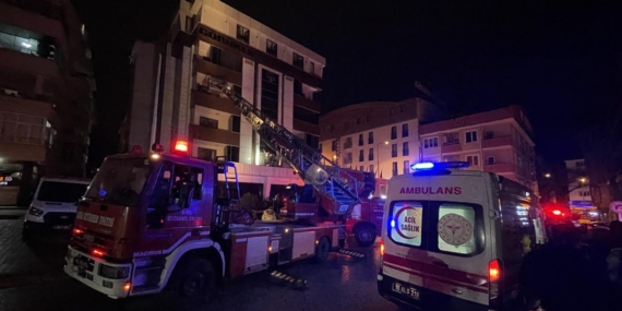 Bursa'da otel yangını