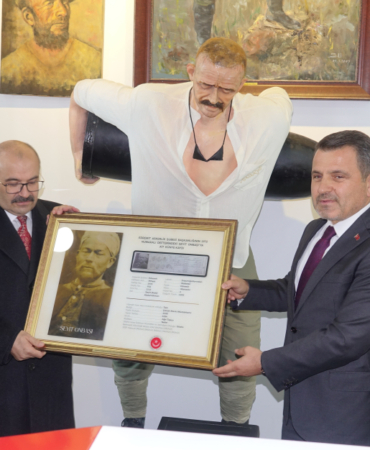 Çanakkale kahramanlarından Seyit Onbaşı'nın askerlik şubesindeki fotoğrafı ortaya çıktı