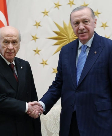 Cumhurbaşkanı Erdoğan, Devlet Bahçeli'yi kabul etti