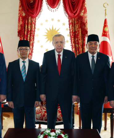 Cumhurbaşkanı Erdoğan Endonezyalı bakanları kabul etti