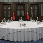 Cumhurbaşkanı Erdoğan yasama, yürütme ve yargı organlarının temsilcileri ile görüştü