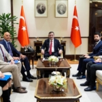 Cumhurbaşkanı Yardımcısı Yılmaz, ABD Büyükelçisi Barrackı kabul etti