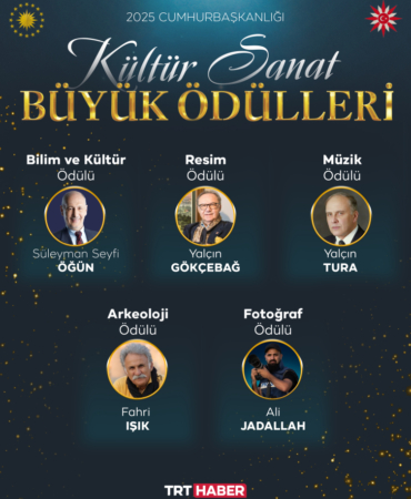 Cumhurbaşkanlığı Kültür ve Sanat Büyük Ödülleri sahiplerine teslim edildi