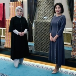 Emine Erdoğan, Özbekistan Cumhurbaşkanı Mirziyoyev'in eşi Ziroat Mirziyoyeva'yı ağırladı