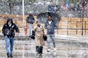 Erzurum için yoğun kar uyarısı