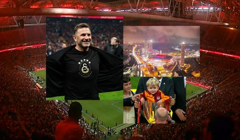 Galatasaray RAMS Park'ta şampiyonluğu kutladı!