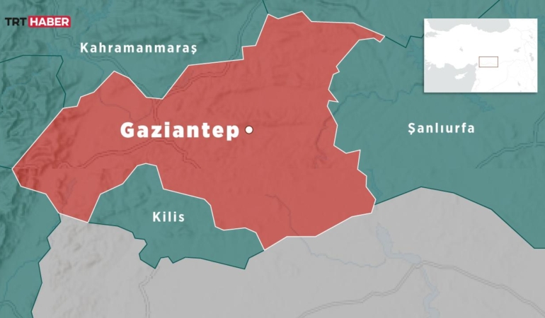 Gaziantep'te 4,1 büyüklüğünde deprem