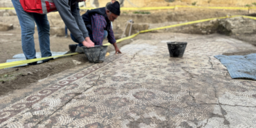 Hatay'da Geç Antik Çağ'a ait mozaik bulundu