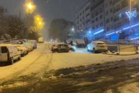 İstanbul'da kar yağışı etkisini artırdı