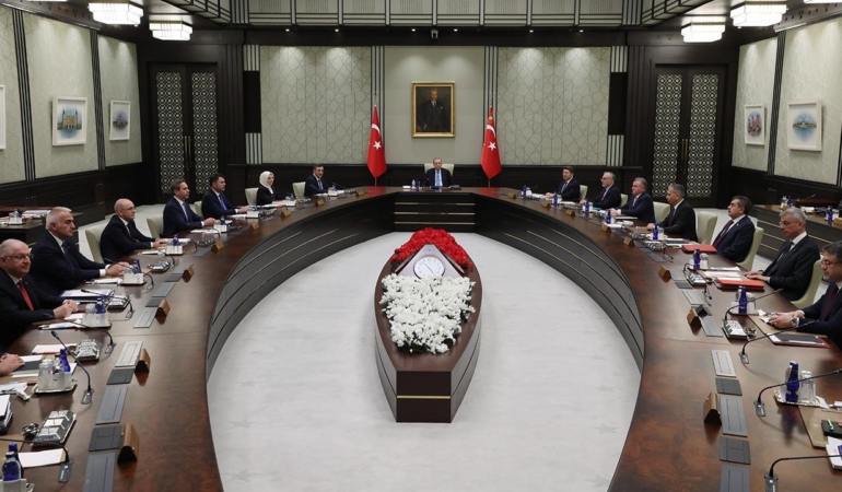 Kabine gündemi yoğun: Suriye, Gazze ve Terörsüz Türkiye