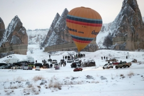 Kapadokya'da balon uçuşları yapılamıyor
