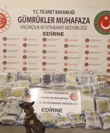 Kapıkule'de 144 kilo uyuşturucu ele geçirildi