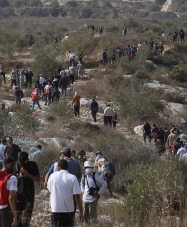 Katil İsrail, işgal altındaki Batı Şeria'da Filistinlilere ait 694 dönüm araziye el koydu