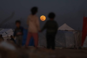 Katil İsrail ordusu, Gazze'de çadırları ve okulları bombalayarak 7 Filistinliyi öldürdü