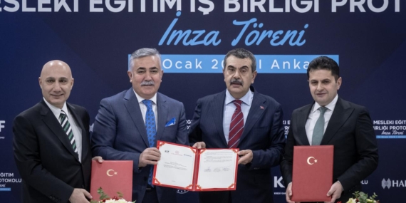 Mesleki eğitimin yaygınlaştırılması için dev iş birliği