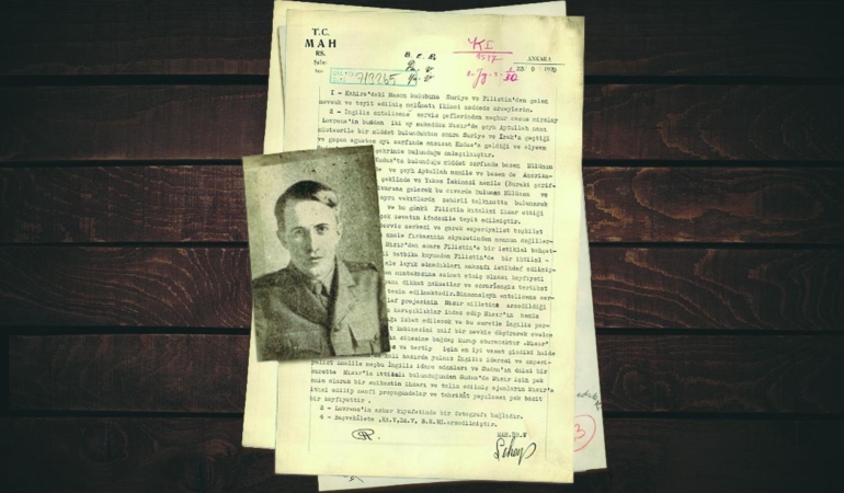 MİT 'Arabistanlı Lawrence' hakkındaki belgeyi paylaştı