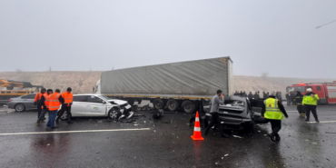 Otoyol savaş alanına döndü: 2 ölü, 11 yaralı