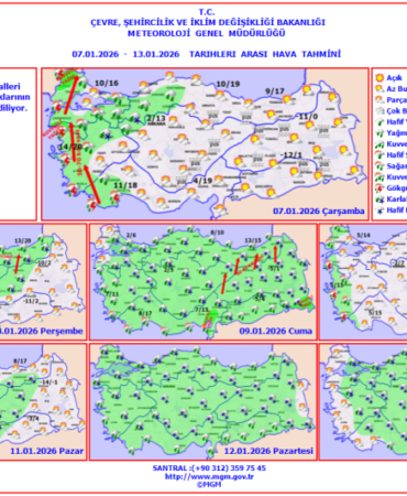 Soğuk ve yağışlı hava geri dönüyor