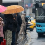 Soğuk yerini ılık ve yağışlı havaya bırakıyor