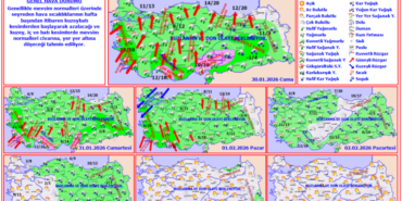 Şubatın ilk haftası hava nasıl olacak?