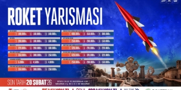 TEKNOFEST'te gökyüzüne açılan büyük rekabet: Roket Yarışması 2026