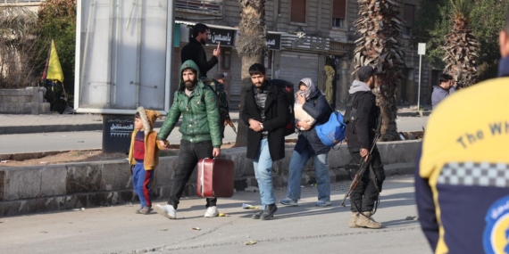 Terör örgütü SDG, Halep'te sivillerin güvenli noktalara geçişini engelliyor